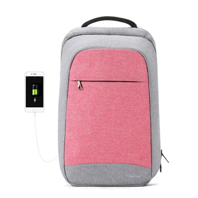 Laptop bag with a padded handle for comfortable carryingClassic Laptop Backpack for Women Laptop bag with a padded handle for comfortable carryingClassic Laptop Backpack for Women