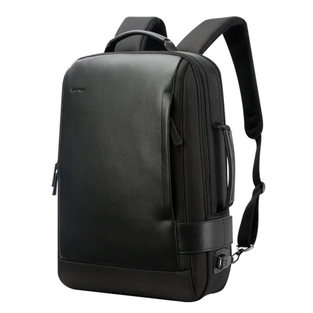 Large-capacity leather laptop bag with multiple compartments for business executivesThe Case Laptop Backpack Large-capacity leather laptop bag with multiple compartments for business executivesThe Case Laptop Backpack