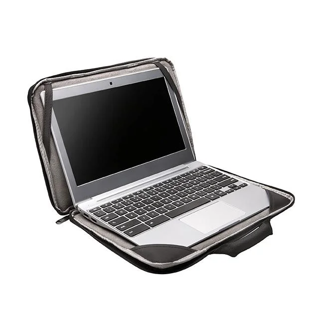 Canvas laptop bag with a detachable shoulder strap for versatilityKensington ls410 11'' sleeve black Canvas laptop bag with a detachable shoulder strap for versatilityKensington ls410 11'' sleeve black