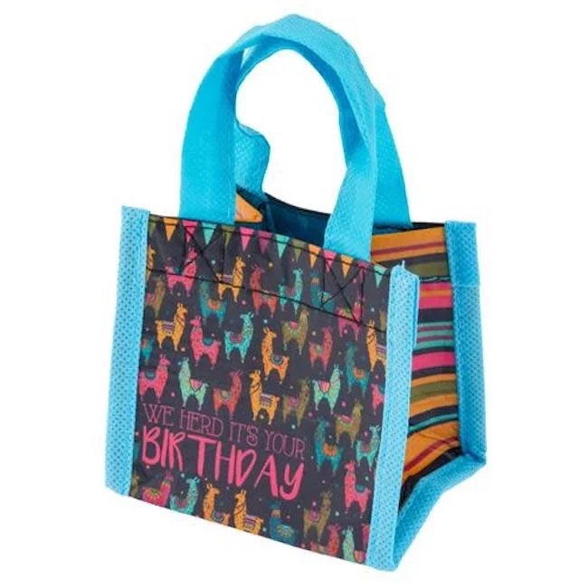 Hand - painted ceramic shopping and gift bags for artisanal giftskarma recycled tiny gift bag - llamas Hand - painted ceramic shopping and gift bags for artisanal giftskarma recycled tiny gift bag - llamas