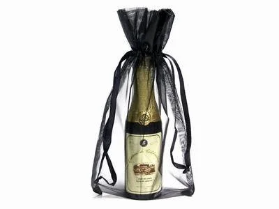 Vintage - style fabric shopping and gift bags with lace trim for a romantic touch6x9 Black Sheer Organza Bags -10 pcs Vintage - style fabric shopping and gift bags with lace trim for a romantic touch6x9 Black Sheer Organza Bags -10 pcs