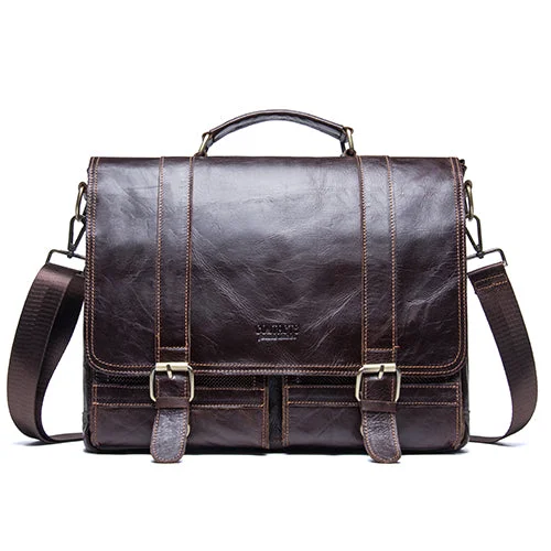 Laptop bag with a padded handle for comfortable carryingThe Retro Laptop Briefcase Laptop bag with a padded handle for comfortable carryingThe Retro Laptop Briefcase