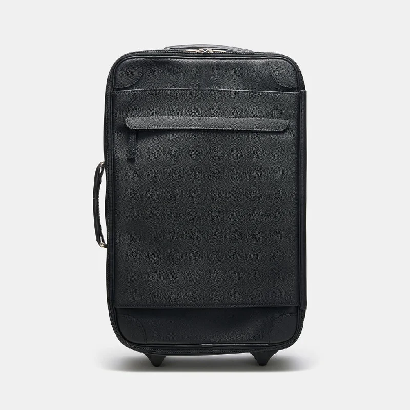 Smart travel bag with integrated GPS tracker for lost item recoveryDRESSAGE LEATHER WHEELED CARRY ON SUITER Smart travel bag with integrated GPS tracker for lost item recoveryDRESSAGE LEATHER WHEELED CARRY ON SUITER