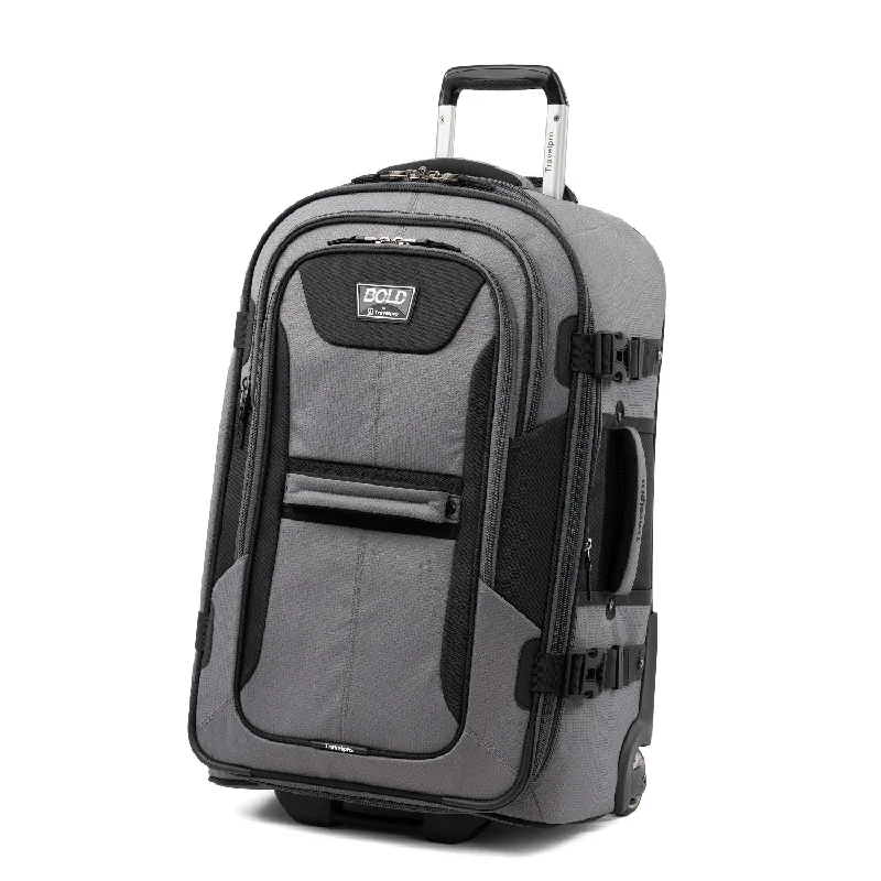 Compact carry - on travel bag with spinner wheels for easy maneuvering in airportsTravelpro Bold 25" Expandable Rollaboard Compact carry - on travel bag with spinner wheels for easy maneuvering in airportsTravelpro Bold 25" Expandable Rollaboard