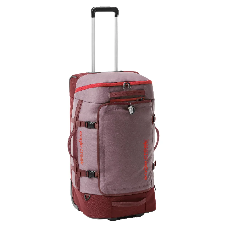 Leather luggage handles for a comfortable and stylish gripCargo Hauler XT 29" Wheeled Duffel Leather luggage handles for a comfortable and stylish gripCargo Hauler XT 29" Wheeled Duffel