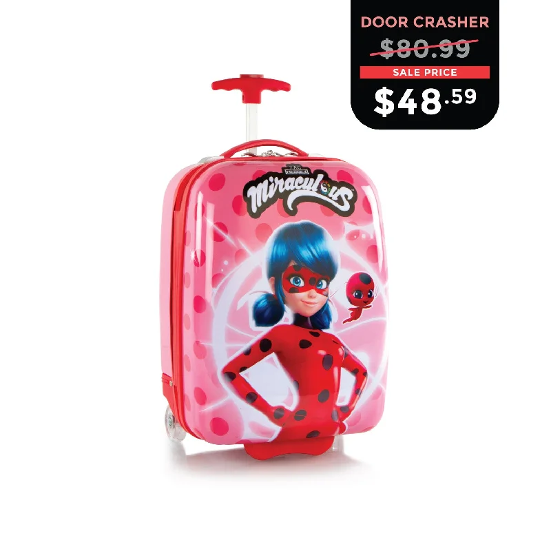 Leather luggage handles for a comfortable and stylish gripCYBER MONDAY DOOR CRASHER 2024 - Miraculous Lady Bug - Kids Luggage - (Z-HSRL-RT-MR01-22AR) Leather luggage handles for a comfortable and stylish gripCYBER MONDAY DOOR CRASHER 2024 - Miraculous Lady Bug - Kids Luggage - (Z-HSRL-RT-MR01-22AR)