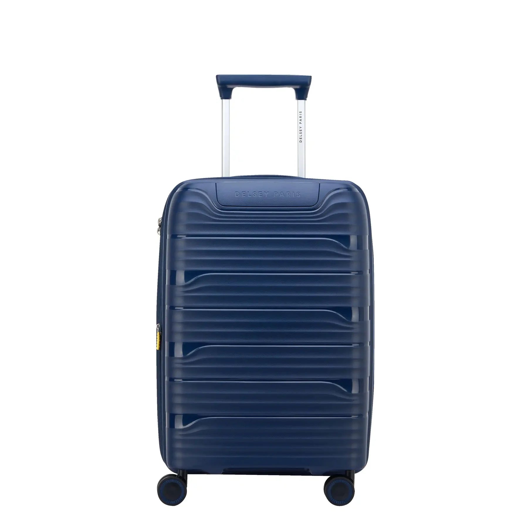 Soft - sided travel bag with reinforced corners for durabilityDelsey Dune Carry-On Plus Expandable Spinner Soft - sided travel bag with reinforced corners for durabilityDelsey Dune Carry-On Plus Expandable Spinner