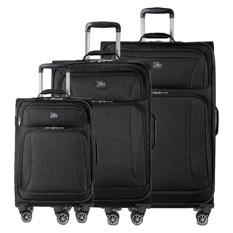 Travel document holders with multiple slots for passports and ticketsEpic Softside 3-Piece Set - Carry-On, Medium, and Large Check-In Travel document holders with multiple slots for passports and ticketsEpic Softside 3-Piece Set - Carry-On, Medium, and Large Check-In