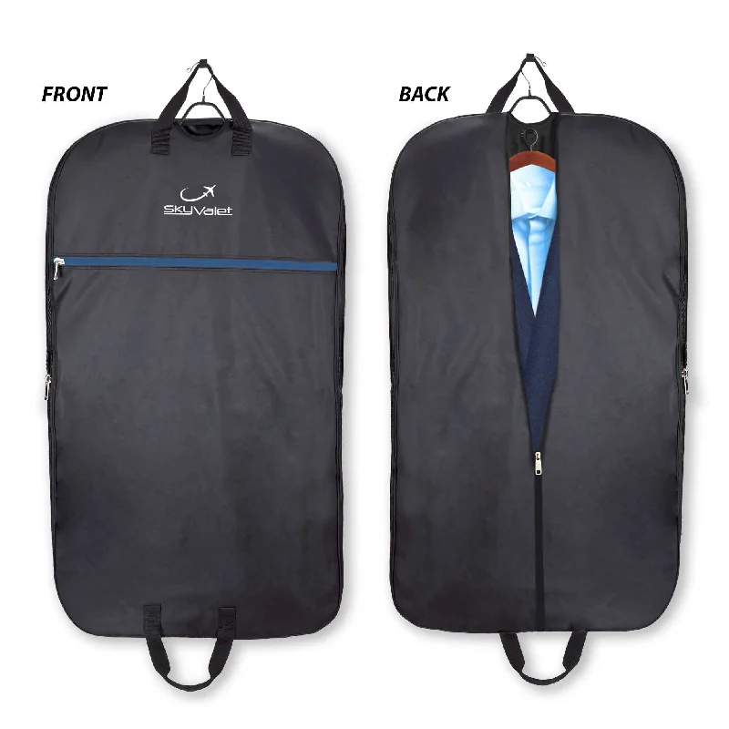 Magnetic luggage labels that can be easily changed or removedGarment Bag
