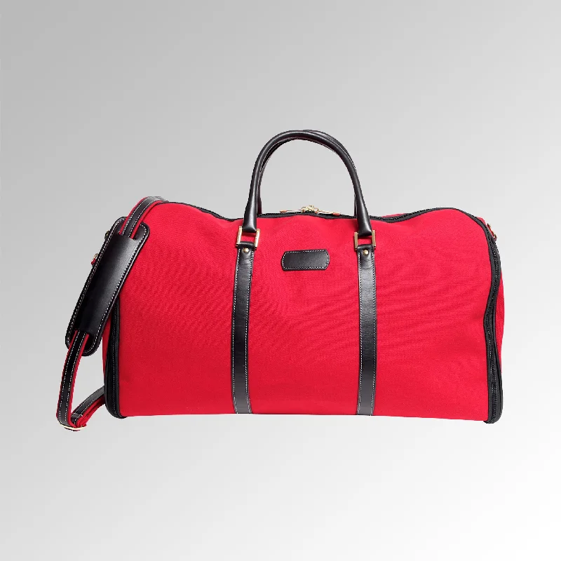 Travel bag with a retractable garment rack for easy unpackingGARMENT DUFFLE
