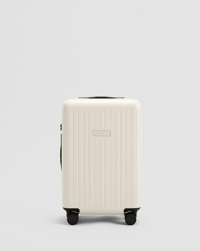 Expandable hard - shell polycarbonate travel bag for long - term international tripsCarry On Expandable Suitcase - Oyster Beige Expandable hard - shell polycarbonate travel bag for long - term international tripsCarry On Expandable Suitcase - Oyster Beige