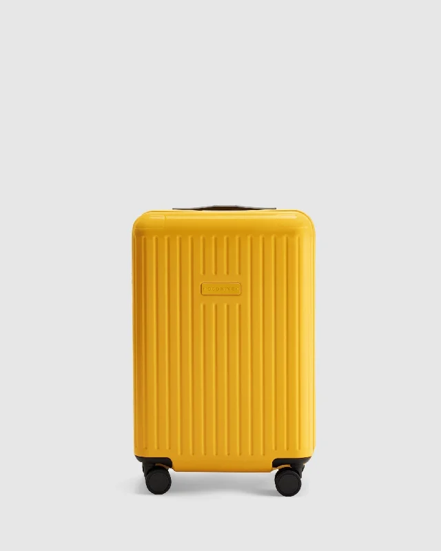 Kids' themed polyester travel bag for family road tripsCarry On Suitcase - Golden Yellow