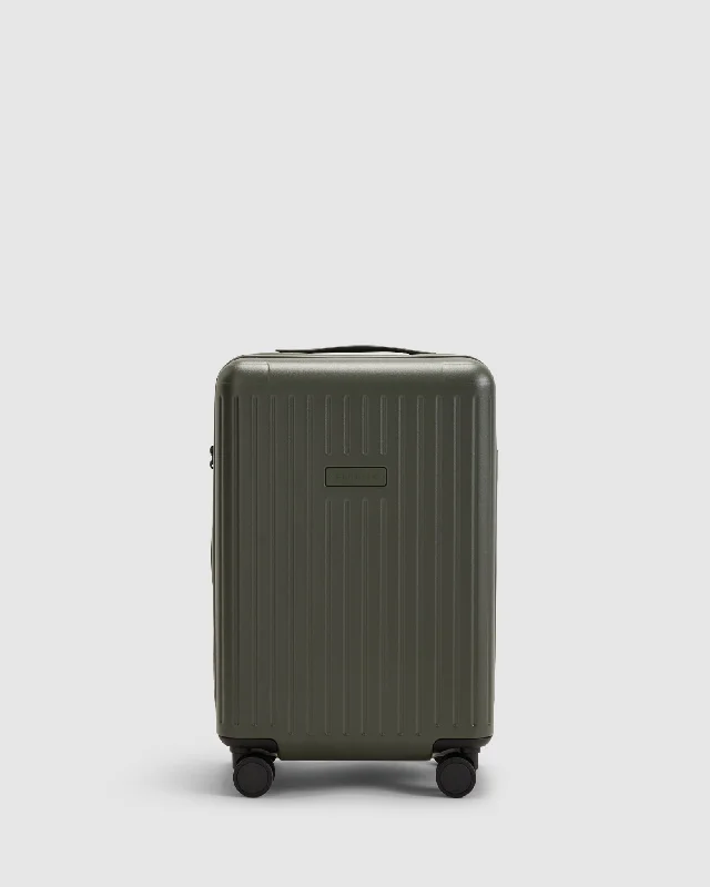 Stackable travel bag set with various sizes for diverse packing needsCarry On Suitcase - Olivine Green Stackable travel bag set with various sizes for diverse packing needsCarry On Suitcase - Olivine Green