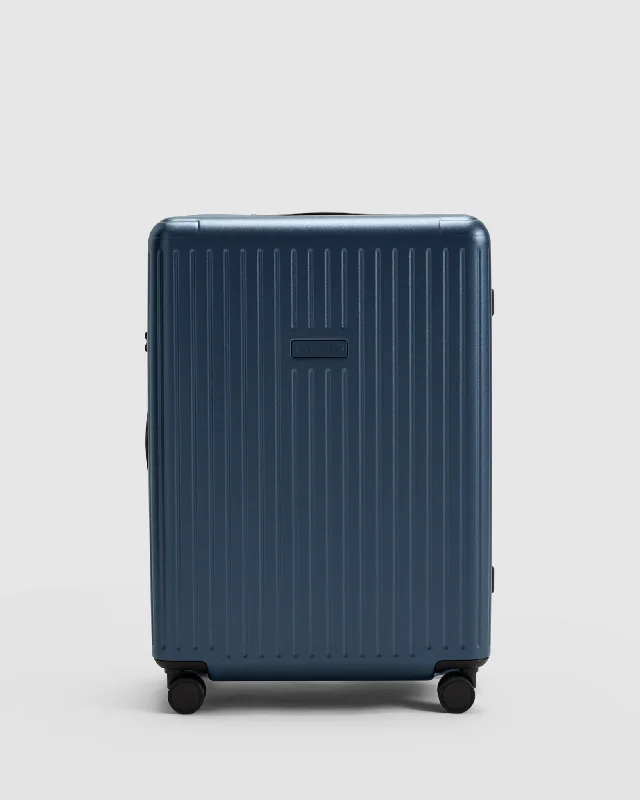 TSA - compliant travel bag with built - in combination lock for airport securityMedium Check In Suitcase - Moonlit Ocean Blue TSA - compliant travel bag with built - in combination lock for airport securityMedium Check In Suitcase - Moonlit Ocean Blue
