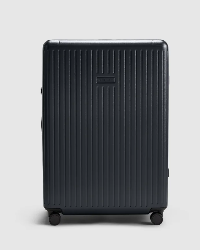 Stackable travel bag set with various sizes for diverse packing needsLarge Check In Suitcase - Caviar Black Stackable travel bag set with various sizes for diverse packing needsLarge Check In Suitcase - Caviar Black