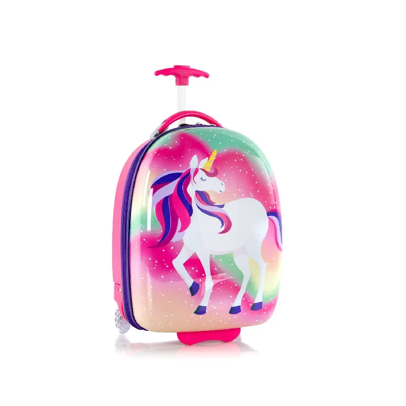 Neck pillows with memory foam for comfortable in - flight or car ridesKids Luggage - Unicorn - (HSRL-RS-FH13-20AR) Neck pillows with memory foam for comfortable in - flight or car ridesKids Luggage - Unicorn - (HSRL-RS-FH13-20AR)