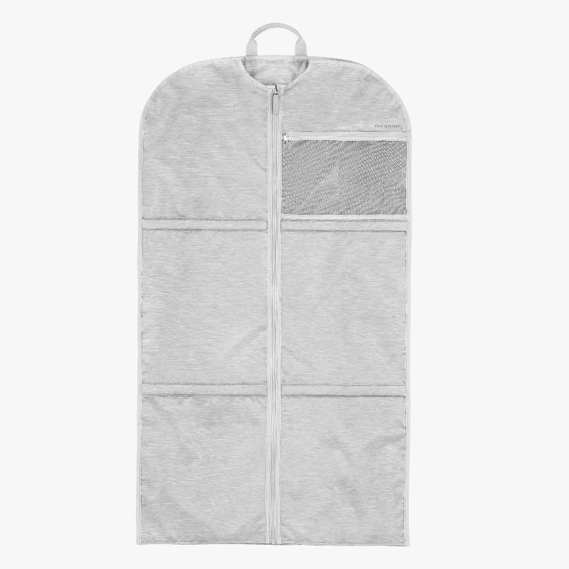 Leather luggage handles for a comfortable and stylish gripLarge Garment Sleeve