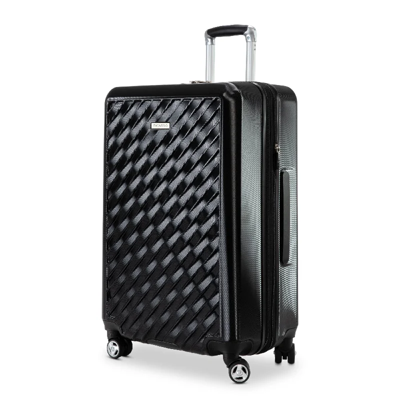 Lightweight luggage tags with personalized names and contact info for easy identificationMelrose Hardside Medium Check-In Expandable Spinner Lightweight luggage tags with personalized names and contact info for easy identificationMelrose Hardside Medium Check-In Expandable Spinner