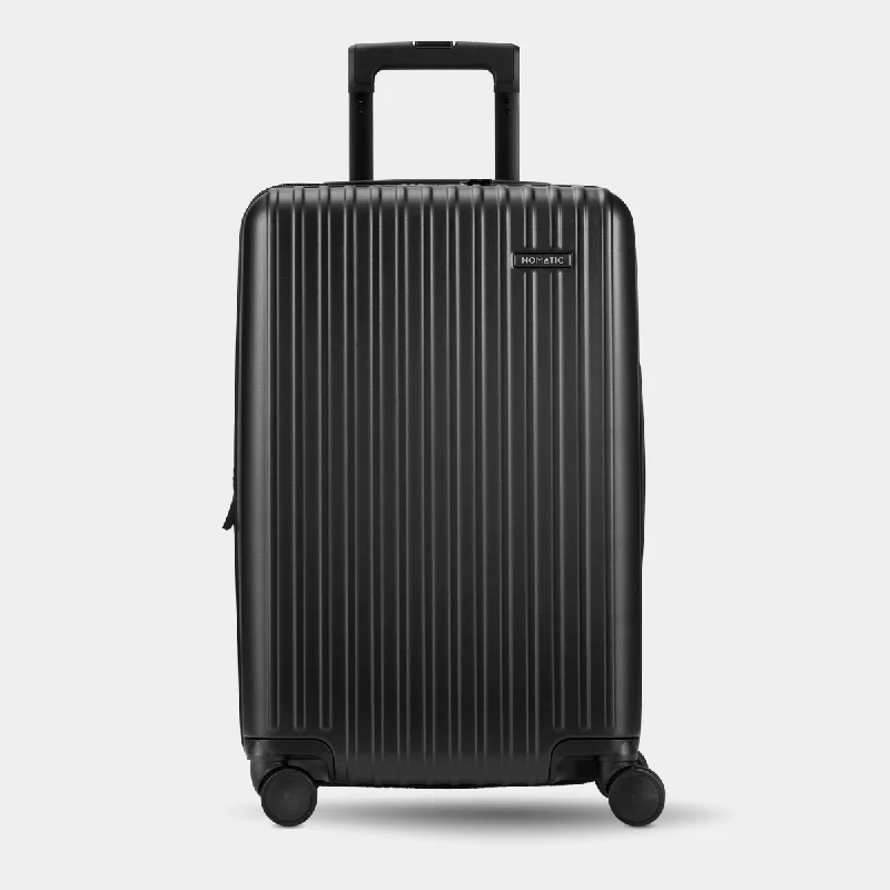 Charging station travel adapters with multiple USB ports for powering devices on the goMethod Luggage Carry-On