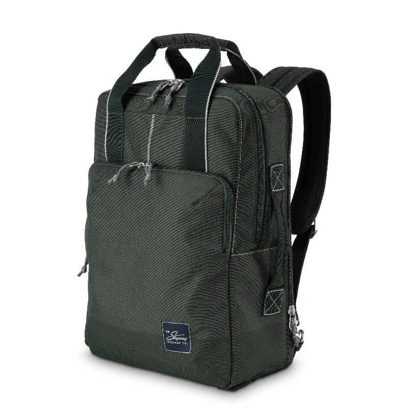 Luggage straps with buckle closures to secure overstuffed bagsRainier Deluxe Backpack - 17L