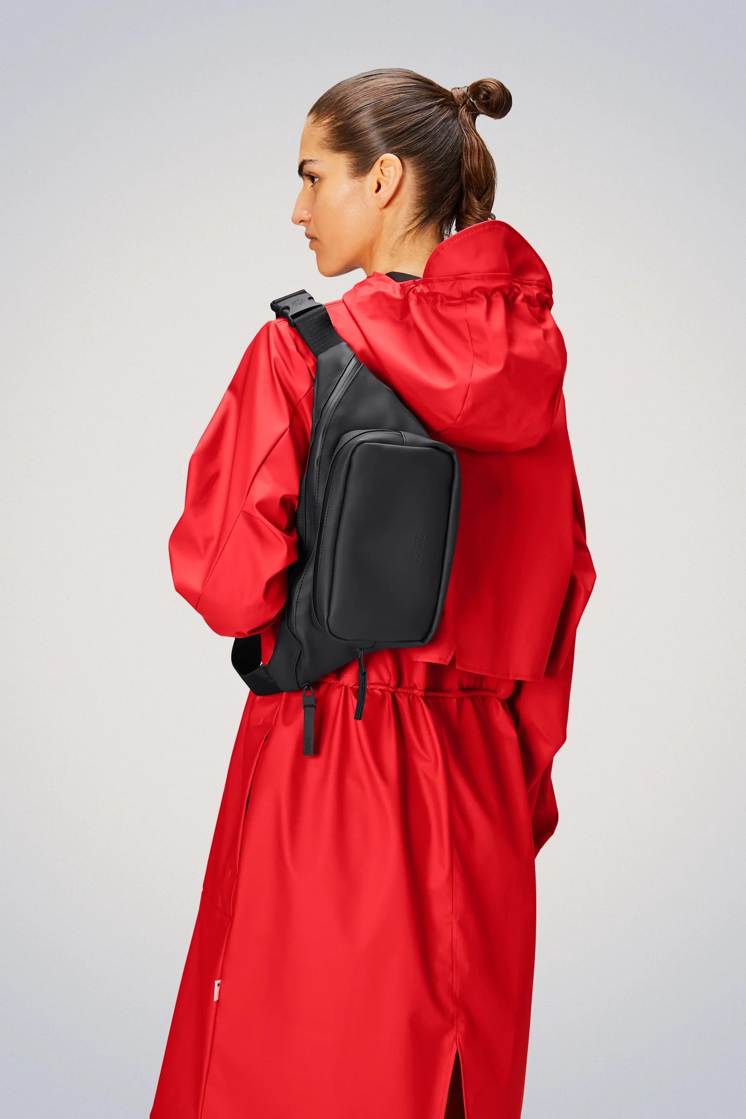 Portable shoe bags to keep footwear separate in suitcasesRains Bum Bag
