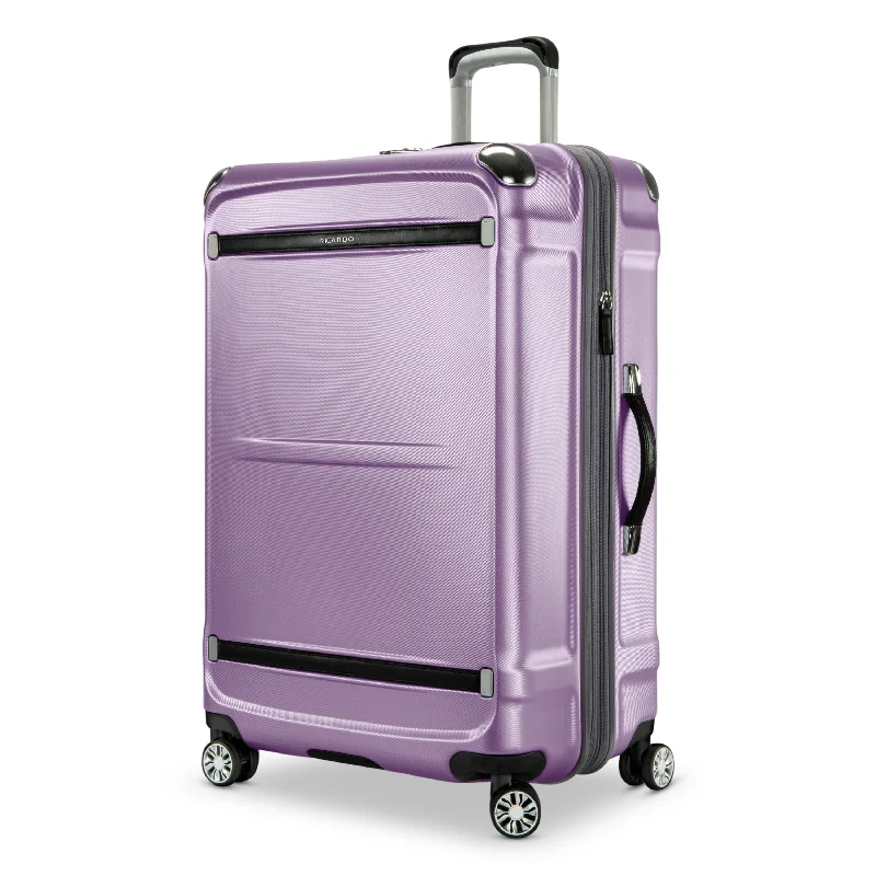 Leather luggage handles for a comfortable and stylish gripRodeo Drive 2.0 Hardside Large Check-In Expandable Spinner Leather luggage handles for a comfortable and stylish gripRodeo Drive 2.0 Hardside Large Check-In Expandable Spinner