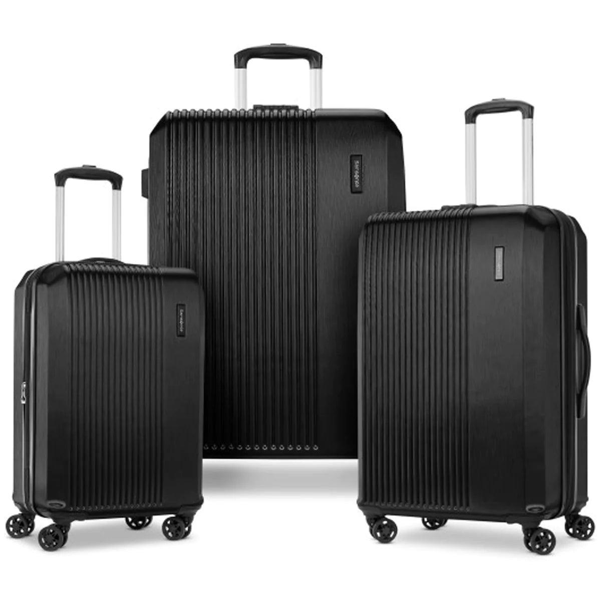 Travel bag with a detachable toiletry pouch for convenienceSamsonite Alliance SE 3 Piece Expandable Spinner Set Travel bag with a detachable toiletry pouch for convenienceSamsonite Alliance SE 3 Piece Expandable Spinner Set