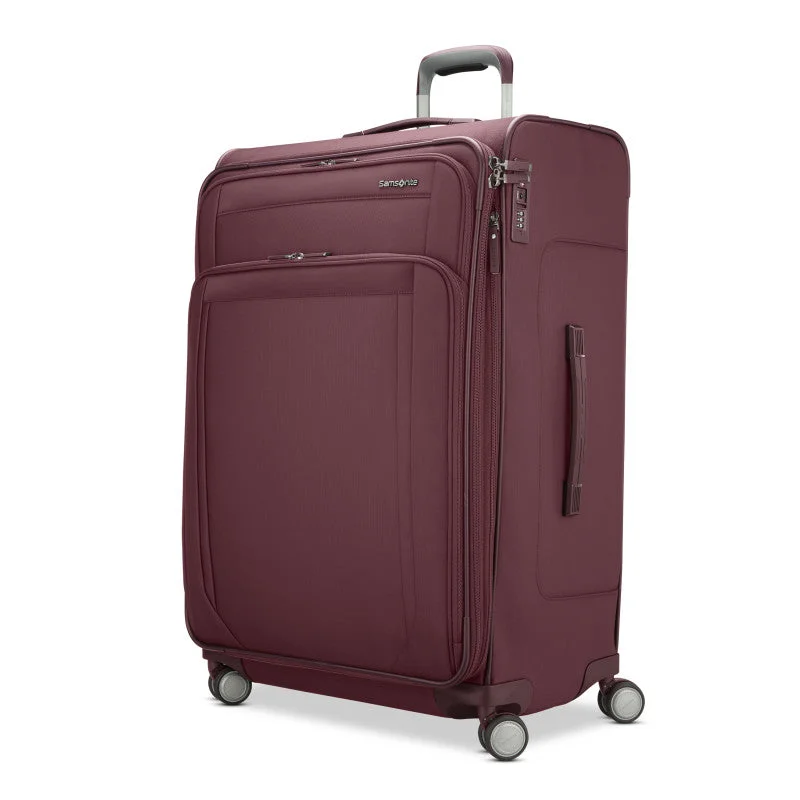 Travel bag with a built - in power bank charger for on - the - go device chargingSamsonite Lineate DLX Large Expandable Spinner Travel bag with a built - in power bank charger for on - the - go device chargingSamsonite Lineate DLX Large Expandable Spinner