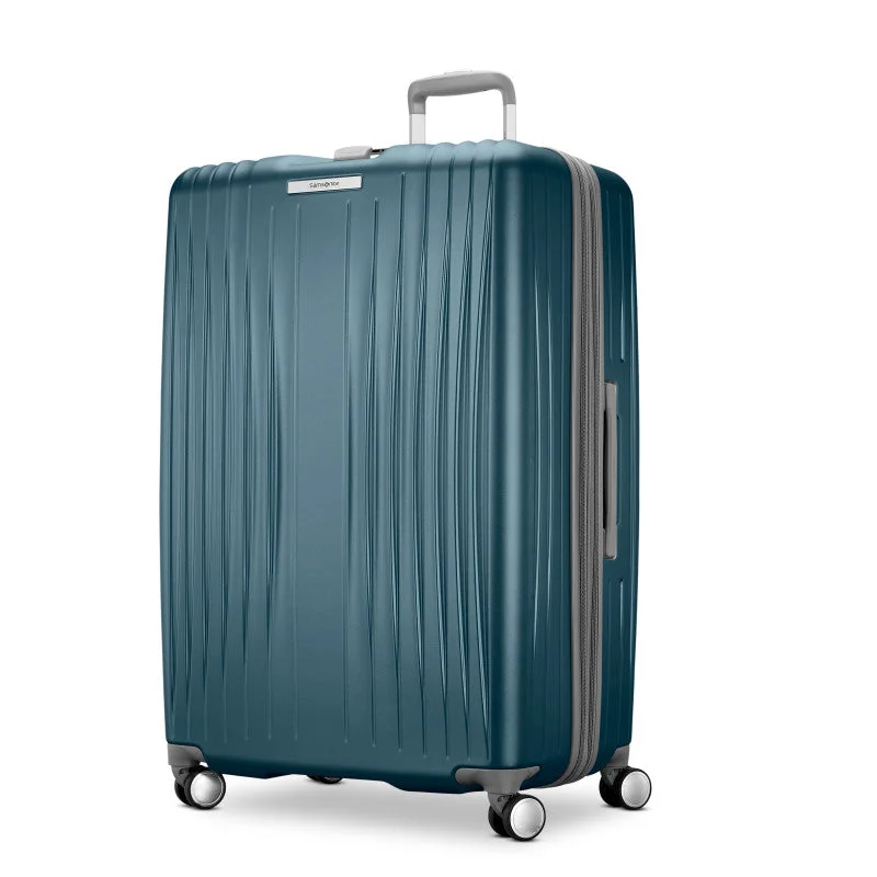 Compact carry - on travel bag with spinner wheels for easy maneuvering in airportsSamsonite Opto 3 Large Expandable Spinner Compact carry - on travel bag with spinner wheels for easy maneuvering in airportsSamsonite Opto 3 Large Expandable Spinner