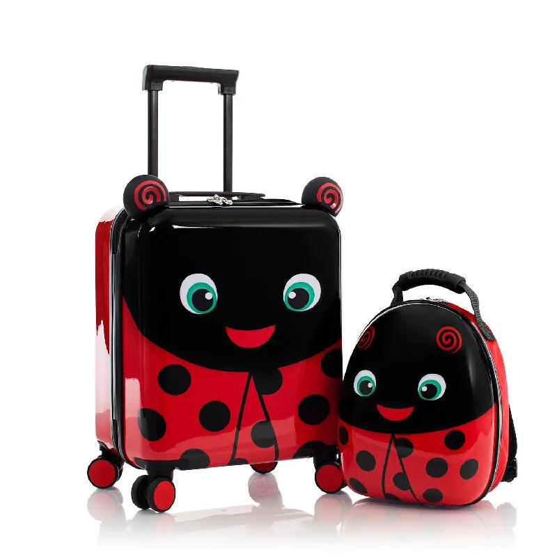 Neck pillows with memory foam for comfortable in - flight or car ridesSuper Tots Lady Bug - Kids Luggage & Backpack Set Neck pillows with memory foam for comfortable in - flight or car ridesSuper Tots Lady Bug - Kids Luggage & Backpack Set