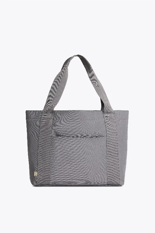 Anti - theft travel bag with RFID - blocking pockets for personal safetyThe BÉISics Tote in Grey Anti - theft travel bag with RFID - blocking pockets for personal safetyThe BÉISics Tote in Grey
