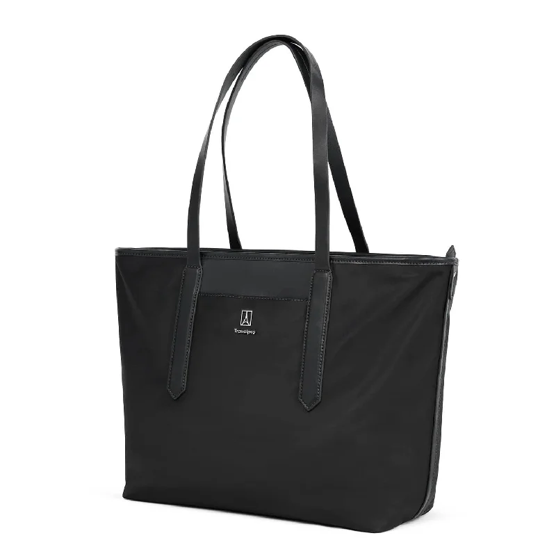 Vintage leather travel bag with brass accents for a classic and sophisticated lookTravelpro Crew™ Executive Choice™ 3 Women’s Tote Vintage leather travel bag with brass accents for a classic and sophisticated lookTravelpro Crew™ Executive Choice™ 3 Women’s Tote