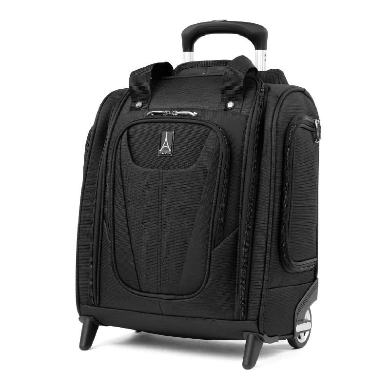 Lightweight nylon duffel travel bag with multiple exterior pockets for quick accessTravelpro Maxlite 5 Carry-On Rolling Underseat Bag Lightweight nylon duffel travel bag with multiple exterior pockets for quick accessTravelpro Maxlite 5 Carry-On Rolling Underseat Bag