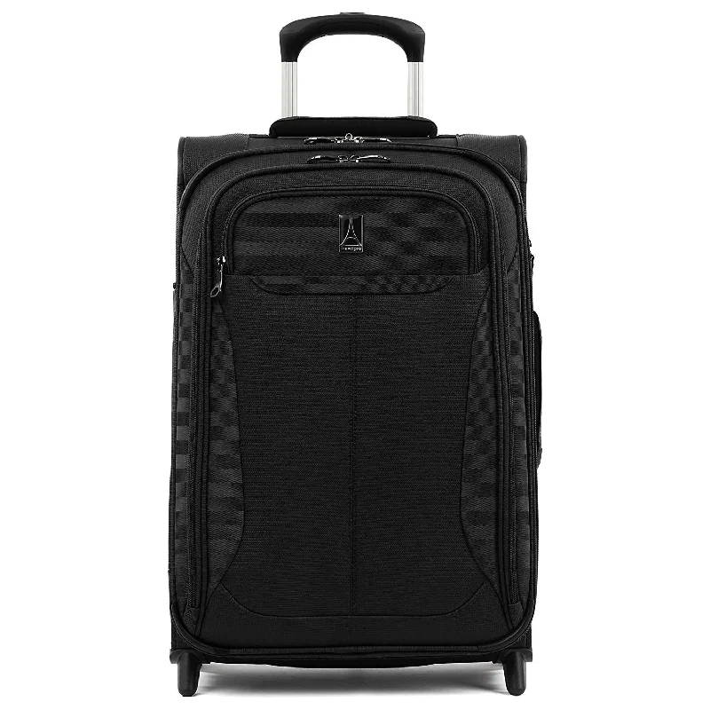 Compact carry - on travel bag with spinner wheels for easy maneuvering in airportsTravelpro TourLite 22" Expandable Rollaboard Black Compact carry - on travel bag with spinner wheels for easy maneuvering in airportsTravelpro TourLite 22" Expandable Rollaboard Black