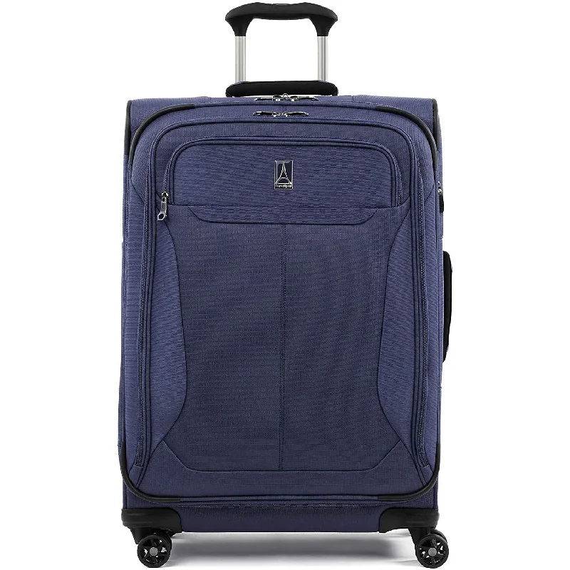 Travel bag with a built - in power bank charger for on - the - go device chargingTravelpro TourLite 25" Expandable Spinner Blue Travel bag with a built - in power bank charger for on - the - go device chargingTravelpro TourLite 25" Expandable Spinner Blue