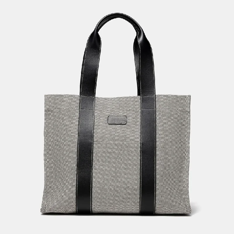 Anti - theft travel bag with RFID - blocking pockets for personal safetyTWO TONE TOTE Anti - theft travel bag with RFID - blocking pockets for personal safetyTWO TONE TOTE