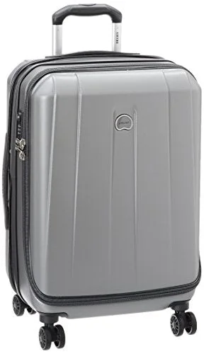 Delsey Luggage Helium Shadow 3.0 21 Inch Carry-On Exp. Spinner Suiter Trolley, Platinum, One Size Delsey Luggage Helium Shadow 3.0 21 Inch Carry-On Exp. Spinner Suiter Trolley, Platinum, One Size