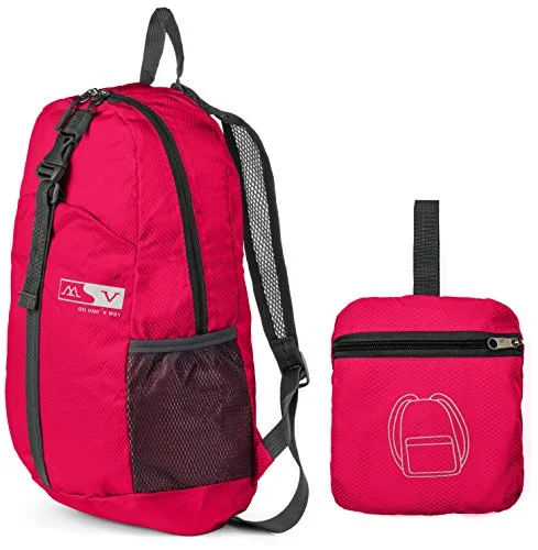 Folding Backpack -Compact Light And Durable - Folds Easily Into Built-In Pouch - Great For Folding Backpack -Compact Light And Durable - Folds Easily Into Built-In Pouch - Great For