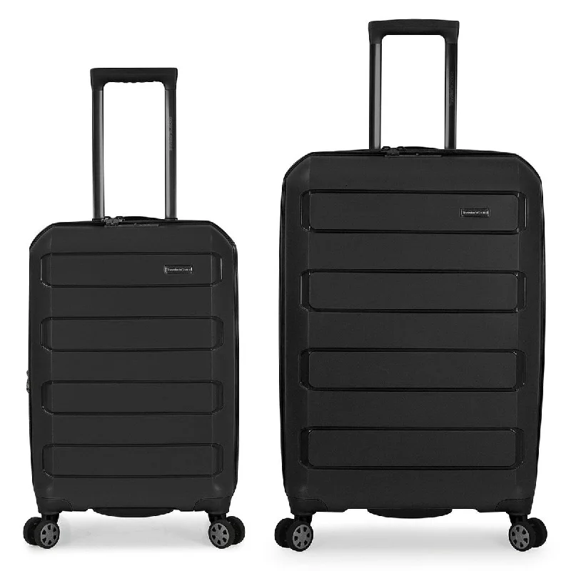 Indestructible Hardshell Expandable Spinner Luggage, 2 Piece Set