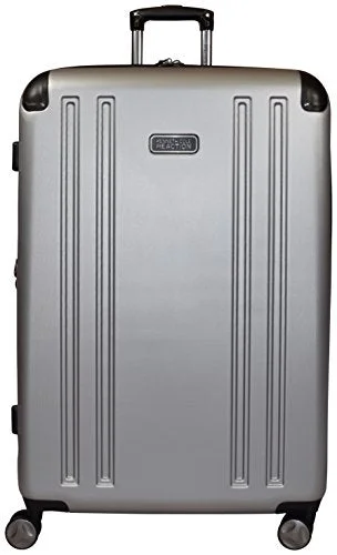 Kenneth Cole Reaction 8 Wheelin Expandable Luggage Spinner Suitcase 29" (Light Silver) Kenneth Cole Reaction 8 Wheelin Expandable Luggage Spinner Suitcase 29" (Light Silver)