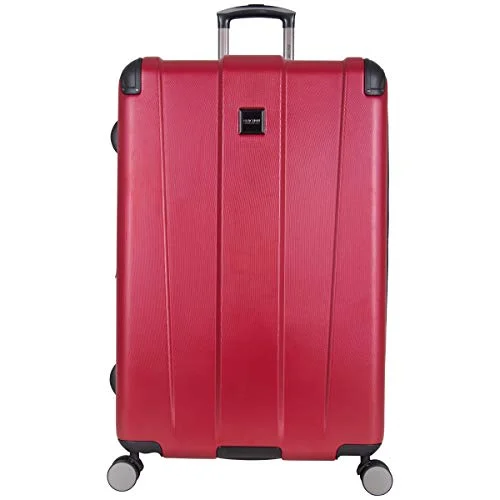 Kenneth Cole Reaction Continuum 28" Hardside 8-Wheel Expandable Upright Checked Spinner Luggage, Red Kenneth Cole Reaction Continuum 28" Hardside 8-Wheel Expandable Upright Checked Spinner Luggage, Red
