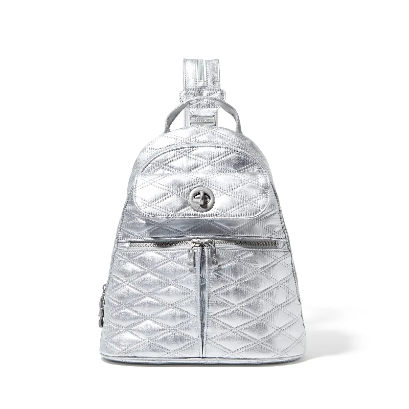 Silver Metallic Quilt