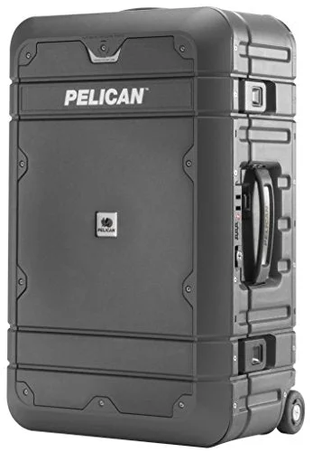 Pelican Elite Luggage | Carry-On with Enhanced Travel System (EL22-22 inch) - Grey/Black Pelican Elite Luggage | Carry-On with Enhanced Travel System (EL22-22 inch) - Grey/Black