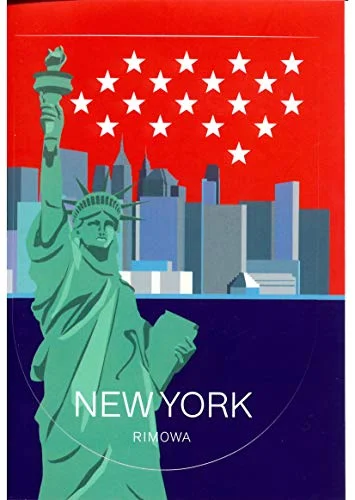 RIMOWA New York USA country sticker for Topas, Original, Salsa, Essential series for luggage and carry on"Made in Germany" RIMOWA New York USA country sticker for Topas, Original, Salsa, Essential series for luggage and carry on"Made in Germany"