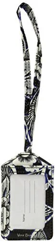 Vera Bradley Women's Iconic Luggage Tag, Snow Lotus