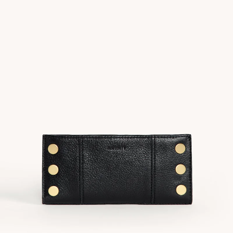 Slim money clips for minimalist wallets110 North | Black/Brushed Gold