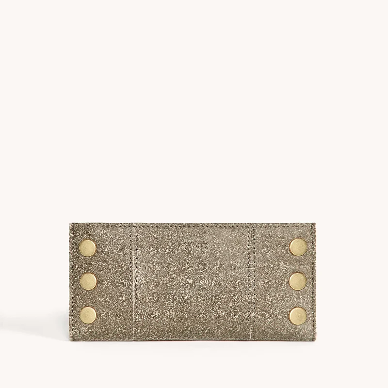 Money clips for holding large amounts of cash110 North | Pewter/Brushed Gold