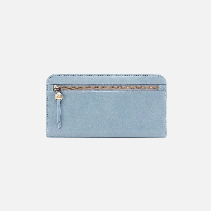 Slim money clips for minimalist walletsAngle Continental Wallet in Polished Leather - Cornflower Slim money clips for minimalist walletsAngle Continental Wallet in Polished Leather - Cornflower