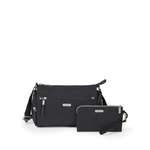 Top-rated money clips for everyday useBaggallini Road Trip Hobo Black