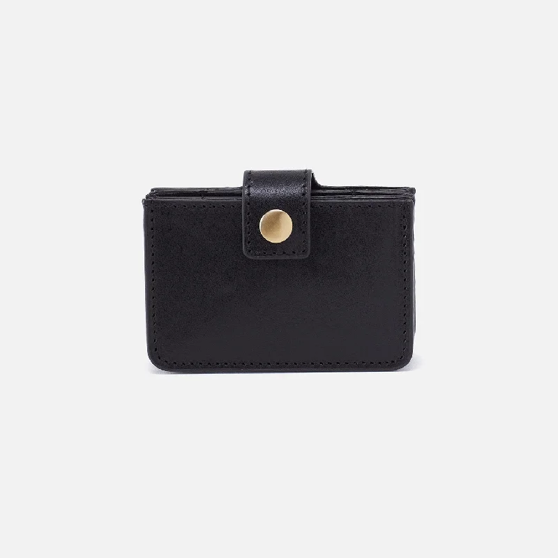 Custom money clips for corporate giftsBoswell Credit Card Holder in Aston Leather - Black Custom money clips for corporate giftsBoswell Credit Card Holder in Aston Leather - Black